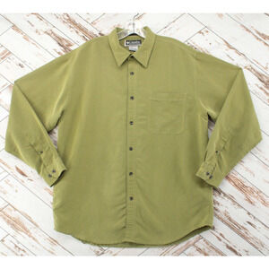 Columbia XCO Mens Shirt Size Large Long Sleeve Hiking Outdoors Button Up Shirt L